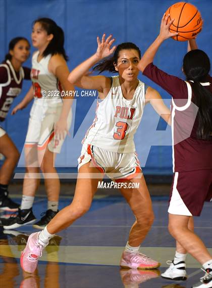 Thumbnail 1 in Polytechnic vs. Bishop Conaty-Loretto (San Marino Tournament) photogallery.