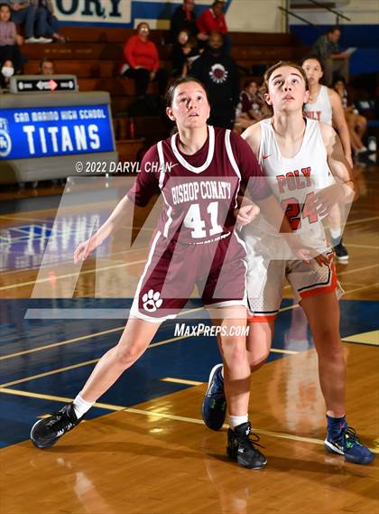 Thumbnail 1 in Polytechnic vs. Bishop Conaty-Loretto (San Marino Tournament) photogallery.