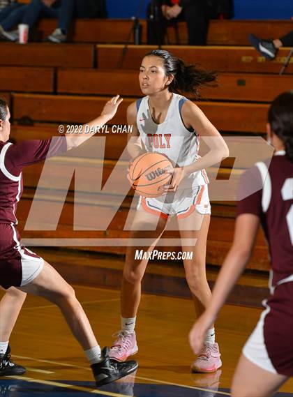 Thumbnail 3 in Polytechnic vs. Bishop Conaty-Loretto (San Marino Tournament) photogallery.