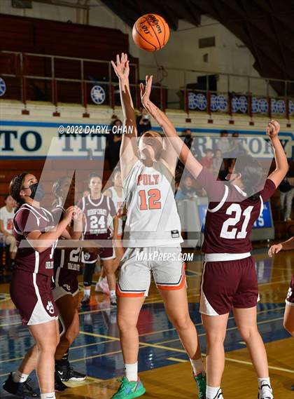 Thumbnail 1 in Polytechnic vs. Bishop Conaty-Loretto (San Marino Tournament) photogallery.