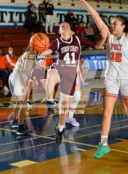 Thumbnail 2 in Polytechnic vs. Bishop Conaty-Loretto (San Marino Tournament) photogallery.