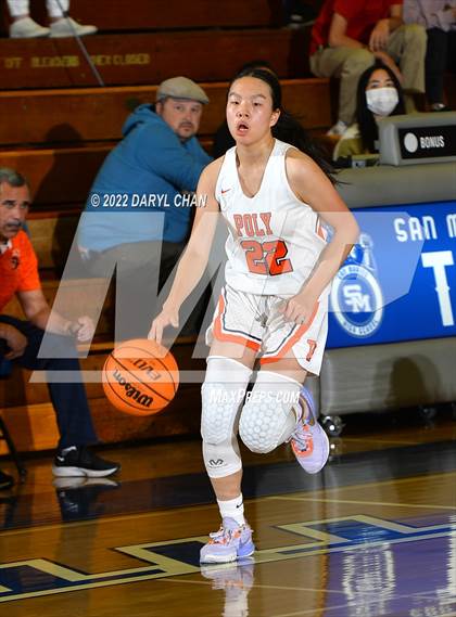 Thumbnail 1 in Polytechnic vs. Bishop Conaty-Loretto (San Marino Tournament) photogallery.