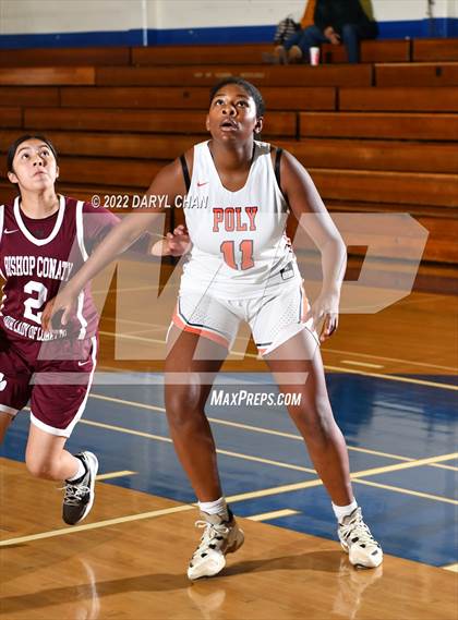 Thumbnail 2 in Polytechnic vs. Bishop Conaty-Loretto (San Marino Tournament) photogallery.