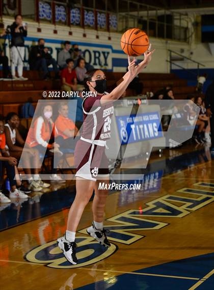 Thumbnail 2 in Polytechnic vs. Bishop Conaty-Loretto (San Marino Tournament) photogallery.