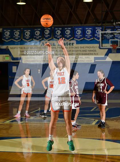 Thumbnail 3 in Polytechnic vs. Bishop Conaty-Loretto (San Marino Tournament) photogallery.