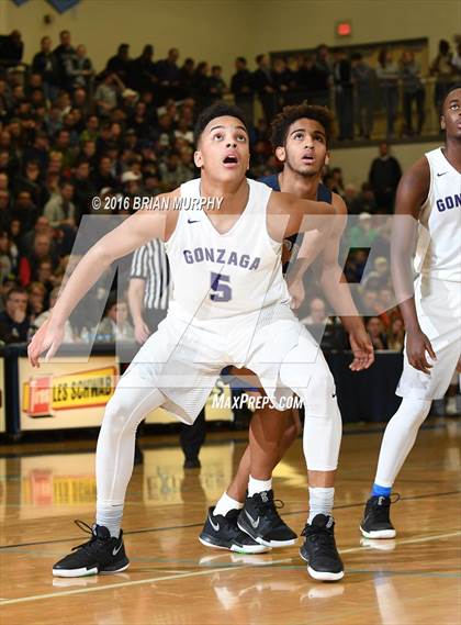 Thumbnail 3 in Sierra Canyon vs. Gonzaga (Les Schwab Invitational) photogallery.