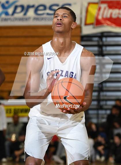 Thumbnail 2 in Sierra Canyon vs. Gonzaga (Les Schwab Invitational) photogallery.