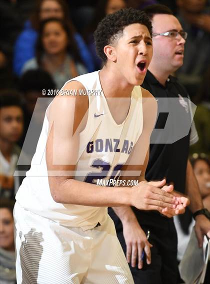 Thumbnail 1 in Sierra Canyon vs. Gonzaga (Les Schwab Invitational) photogallery.