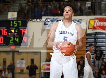 Thumbnail 2 in Sierra Canyon vs. Gonzaga (Les Schwab Invitational) photogallery.