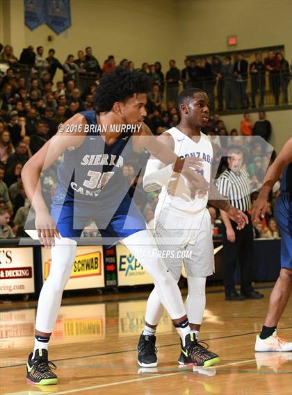Thumbnail 1 in Sierra Canyon vs. Gonzaga (Les Schwab Invitational) photogallery.