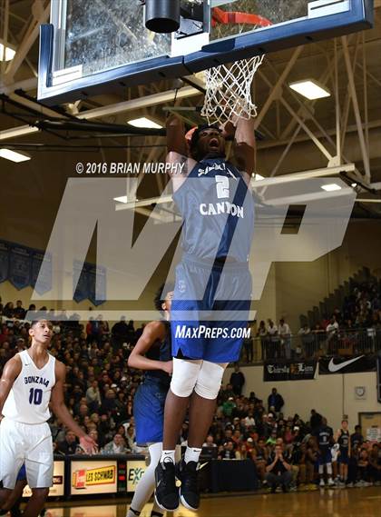 Thumbnail 1 in Sierra Canyon vs. Gonzaga (Les Schwab Invitational) photogallery.