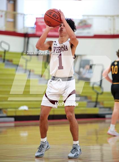 Thumbnail 2 in Cedar Grove vs Verona (Holiday Tournament) photogallery.