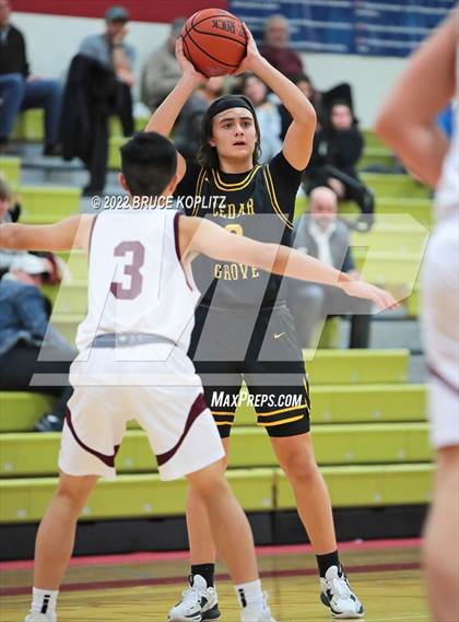 Thumbnail 1 in Cedar Grove vs Verona (Holiday Tournament) photogallery.