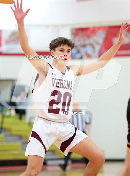 Thumbnail 1 in Cedar Grove vs Verona (Holiday Tournament) photogallery.