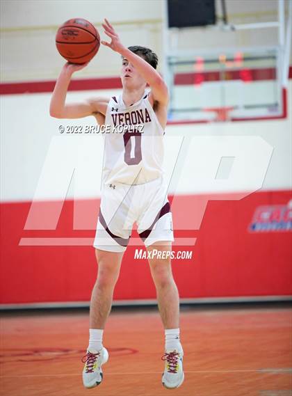 Thumbnail 2 in Cedar Grove vs Verona (Holiday Tournament) photogallery.