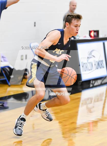 Thumbnail 2 in Pusch Ridge Christian Academy vs. Horizon Honors (Valley Christian Boys Basketball Thanksgiving Tournament) photogallery.