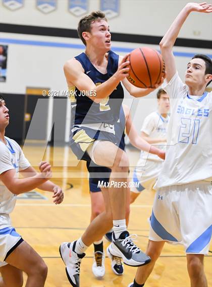 Thumbnail 2 in Pusch Ridge Christian Academy vs. Horizon Honors (Valley Christian Boys Basketball Thanksgiving Tournament) photogallery.