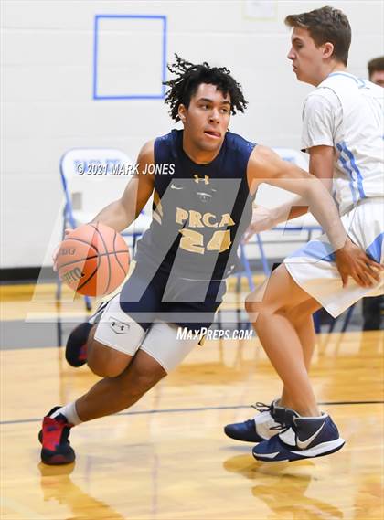 Thumbnail 2 in Pusch Ridge Christian Academy vs. Horizon Honors (Valley Christian Boys Basketball Thanksgiving Tournament) photogallery.