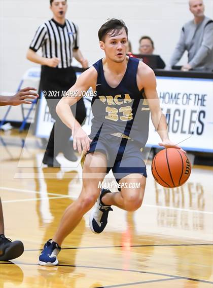 Thumbnail 3 in Pusch Ridge Christian Academy vs. Horizon Honors (Valley Christian Boys Basketball Thanksgiving Tournament) photogallery.