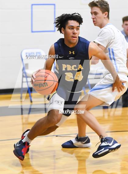 Thumbnail 3 in Pusch Ridge Christian Academy vs. Horizon Honors (Valley Christian Boys Basketball Thanksgiving Tournament) photogallery.
