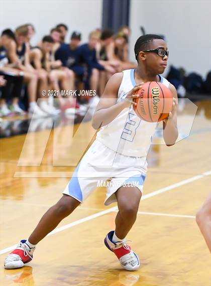 Thumbnail 2 in Pusch Ridge Christian Academy vs. Horizon Honors (Valley Christian Boys Basketball Thanksgiving Tournament) photogallery.