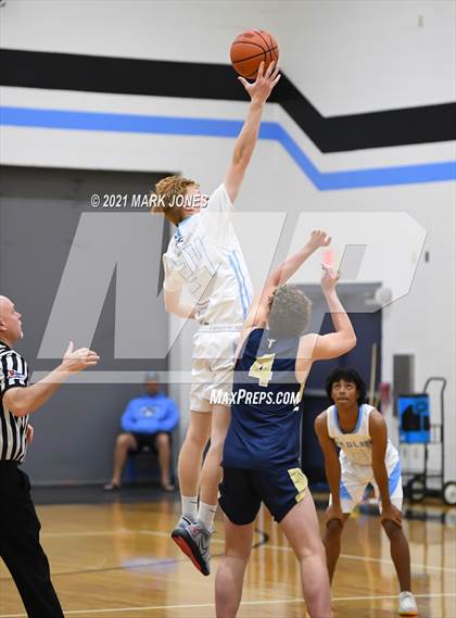 Thumbnail 2 in Pusch Ridge Christian Academy vs. Horizon Honors (Valley Christian Boys Basketball Thanksgiving Tournament) photogallery.