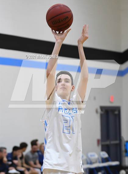 Thumbnail 3 in Pusch Ridge Christian Academy vs. Horizon Honors (Valley Christian Boys Basketball Thanksgiving Tournament) photogallery.
