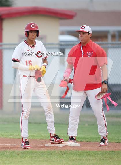 Thumbnail 1 in Los Fresnos vs. La Joya (UIL Baseball Bi-District 6A D1) photogallery.