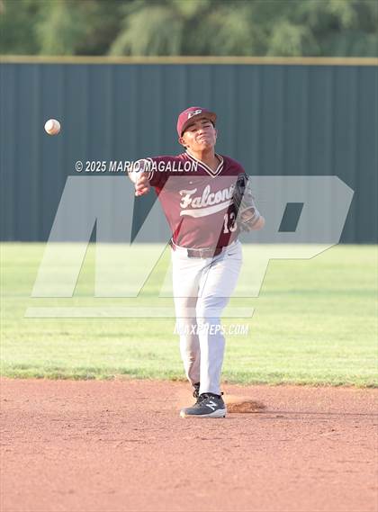 Thumbnail 3 in Los Fresnos vs. La Joya (UIL Baseball Bi-District 6A D1) photogallery.