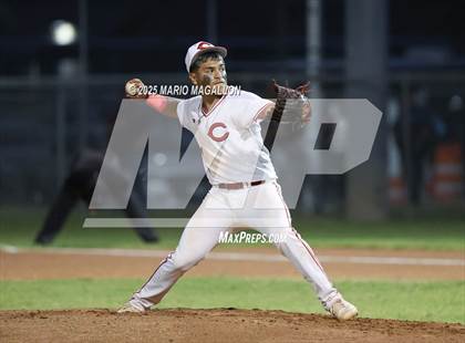 Thumbnail 3 in Los Fresnos vs. La Joya (UIL Baseball Bi-District 6A D1) photogallery.