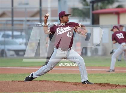 Thumbnail 2 in Los Fresnos vs. La Joya (UIL Baseball Bi-District 6A D1) photogallery.