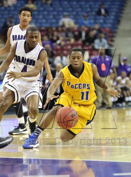 Thumbnail 2 in Grant vs Sacramento (CIF SJS D2 Semifinal) photogallery.