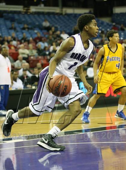 Thumbnail 1 in Grant vs Sacramento (CIF SJS D2 Semifinal) photogallery.