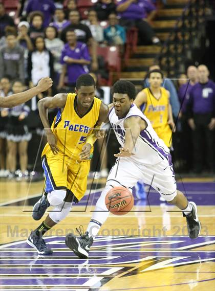 Thumbnail 2 in Grant vs Sacramento (CIF SJS D2 Semifinal) photogallery.