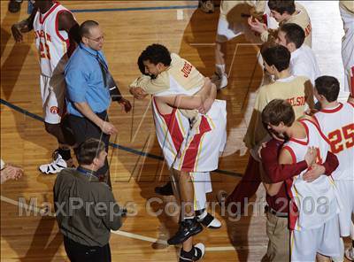 Thumbnail 1 in Olean vs Malverne (NYSPHSAA Class B Final) photogallery.