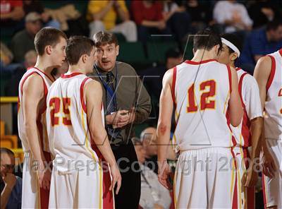 Thumbnail 2 in Olean vs Malverne (NYSPHSAA Class B Final) photogallery.