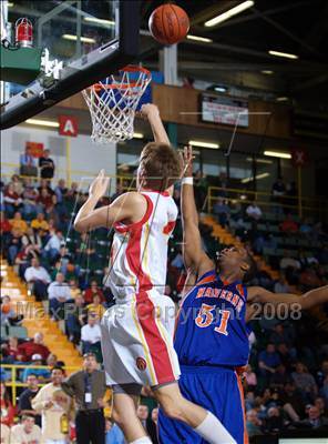 Thumbnail 3 in Olean vs Malverne (NYSPHSAA Class B Final) photogallery.