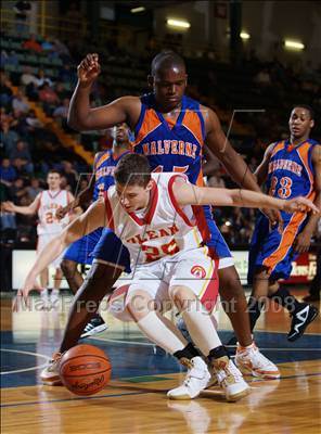 Thumbnail 2 in Olean vs Malverne (NYSPHSAA Class B Final) photogallery.