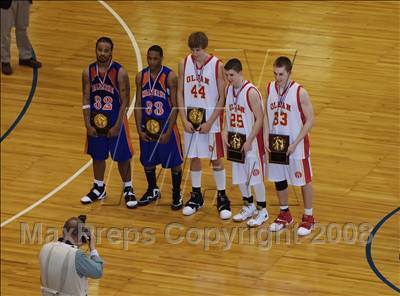 Thumbnail 1 in Olean vs Malverne (NYSPHSAA Class B Final) photogallery.