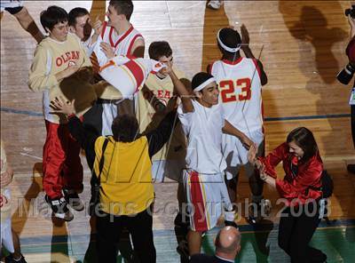 Thumbnail 3 in Olean vs Malverne (NYSPHSAA Class B Final) photogallery.