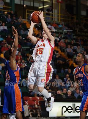Thumbnail 3 in Olean vs Malverne (NYSPHSAA Class B Final) photogallery.