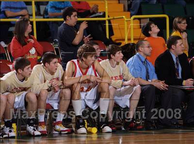 Thumbnail 1 in Olean vs Malverne (NYSPHSAA Class B Final) photogallery.