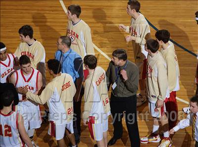Thumbnail 3 in Olean vs Malverne (NYSPHSAA Class B Final) photogallery.