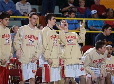 Thumbnail 2 in Olean vs Malverne (NYSPHSAA Class B Final) photogallery.