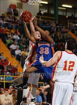 Thumbnail 3 in Olean vs Malverne (NYSPHSAA Class B Final) photogallery.