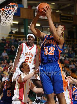Thumbnail 3 in Olean vs Malverne (NYSPHSAA Class B Final) photogallery.