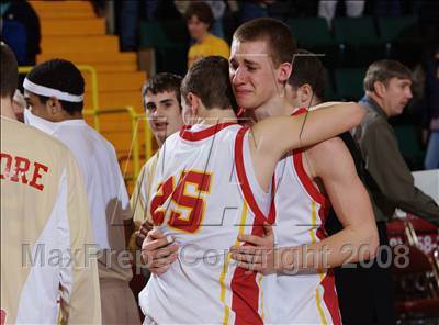 Thumbnail 2 in Olean vs Malverne (NYSPHSAA Class B Final) photogallery.