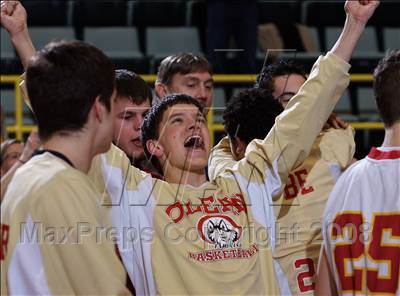 Thumbnail 1 in Olean vs Malverne (NYSPHSAA Class B Final) photogallery.