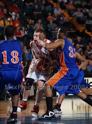 Thumbnail 3 in Olean vs Malverne (NYSPHSAA Class B Final) photogallery.