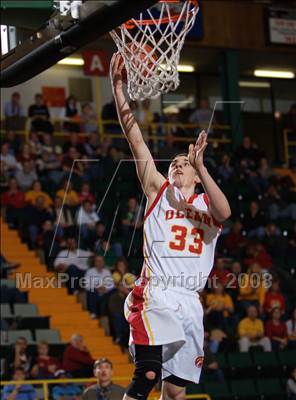 Thumbnail 3 in Olean vs Malverne (NYSPHSAA Class B Final) photogallery.